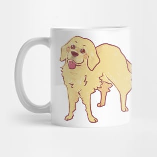 Golden Retriever old dog Mug